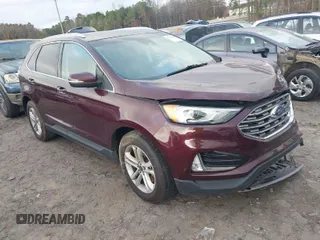 2020 Ford Edge SEL with VIN 2FMPK4J94LBB06558, listed as a IAAI auction lot 41132694 with 77,590 mi miles. Bid and sale history available at carsss.com. Image 1.
