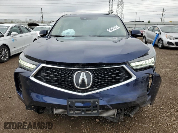 2024 Acura RDX with VIN 5J8TC2H39RL021697, listed as a Copart auction lot 55443475 with 13,200 mi miles and Salvage title. Bid and sale history available at DreamBid. Image 5.
