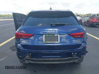 2021 Audi Q3 S line Premium with VIN WA1DECF37M1032508, listed as a IAAI auction lot 42556529 with 55,125 mi miles and . Bid and sale history available at DreamBid. Image 16.