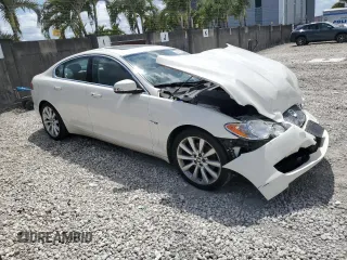 2009 Jaguar XF with VIN SAJXA06B79HR44382, listed as a Copart auction lot 53041205 with 121,245 mi miles and Salvage Title. Bid and sale history available at DreamBid. Image 4.