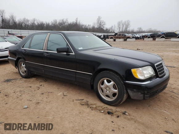 1998 Mercedes-Benz S-Class with VIN WDBGA43G8WA395509, listed as a Copart auction lot 44140625 with 0 mi miles and Clean Title. Bid and sale history available at carsss.com. Image 4.