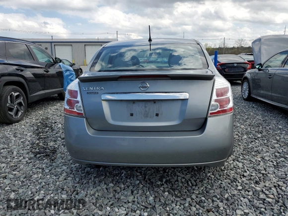 2012 Nissan Sentra S with VIN 3N1AB6AP5CL624089, listed as a Copart auction lot 53837075 with 121,765 mi miles and Non Repairable. Bid and sale history available at DreamBid. Image 6.