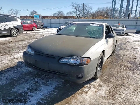 2003 Chevrolet Monte Carlo SS with VIN 2G1WX12K239416421, listed as a Copart auction lot 44864415 with 134,356 mi miles and Salvage Title. Bid and sale history available at carsss.com. Image 11.