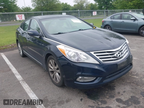 2013 Hyundai Azera with VIN KMHFG4JGXDA227569, listed as a IAAI auction lot 42384304 with 151,007 mi miles and . Bid and sale history available at DreamBid. Image 1.