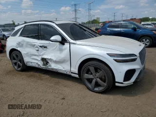 2023 Genesis GV70 Sport z VIN KMUMCDTC7PU102031, wystawiony jako Copart lot #55354305 z przebiegiem Nie podano mil oraz Szkoda całkowita • Salvage title. Historia ofert i sprzedaży dostępna na DreamBid. Obrazek 4.