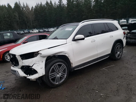 2021 Mercedes-Benz GLS 450 with VIN 4JGFF5KE1MA429710, listed as a Copart auction lot 80342473 with 73,469 mi miles and . Bid and sale history available at DreamBid. Image 1.