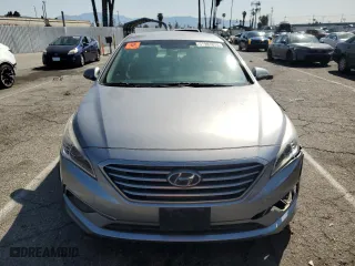 2017 Hyundai Sonata SE with VIN 5NPE24AFXHH540612, listed as a Copart auction lot 51391875 with 104,756 mi miles and Salvage Title. Bid and sale history available at carsss.com. Image 5.