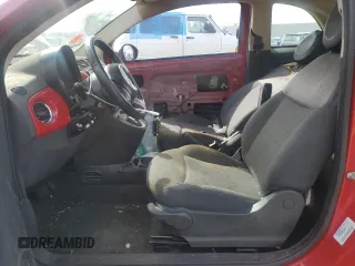 2012 FIAT 500 Pop with VIN 3C3CFFAR9CT287748, listed as a Copart auction lot 46001455 with 29,132 mi miles and Salvage title. Bid and sale history available at DreamBid. Image 7.