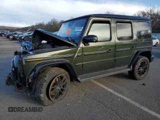 2025 Mercedes-Benz G with VIN W1NWH1AB7SX009659, listed as a Copart auction lot 41561635 with Not Provided miles and Salvage Title. Bid and sale history available at DreamBid. Image 1.