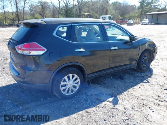 2015 Nissan Rogue S with VIN KNMAT2MV4FP508646, listed as a IAAI auction lot 41814657 with 151,505 mi miles and . Bid and sale history available at DreamBid. Image 4.