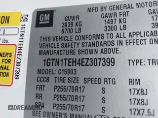 2014 GMC Sierra 1500 z VIN 1GTN1TEH4EZ307399, wystawiony jako IAAI lot #41654436 z przebiegiem 71 399 mil mil oraz . Historia ofert i sprzedaży dostępna na DreamBid. Obrazek 9.