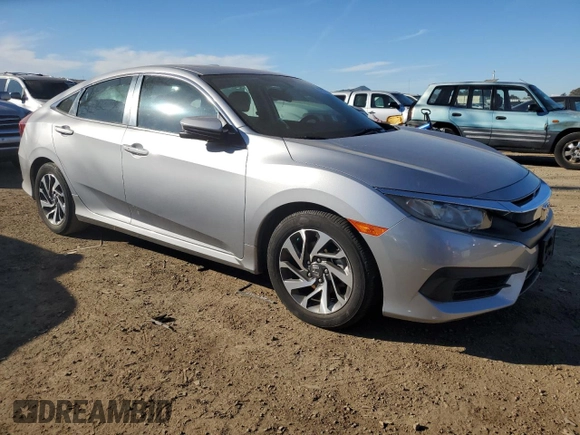 2016 Honda Civic EX with VIN 2HGFC2F79GH513059, listed as a Copart auction lot 42170995 with 84,613 mi miles and Salvage Title. Bid and sale history available at DreamBid. Image 4.