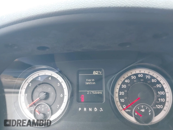 2014 Ram 1500 Tradesman with VIN 1C6RR6FG1ES332987, listed as a IAAI auction lot 41552524 with 217,684 mi miles and . Bid and sale history available at DreamBid. Image 7.