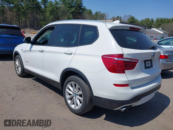 2017 BMW X3 xDrive28i z VIN 5UXWX9C52H0D96737, wystawiony jako IAAI lot #42094100 z przebiegiem 86 641 mil mil oraz . Historia ofert i sprzedaży dostępna na DreamBid. Obrazek 3.