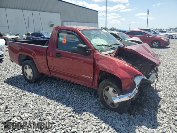 2005 Chevrolet Colorado Z85 z VIN 1GCCS148858217267, wystawiony jako Copart lot #52488465 z przebiegiem 153 960 mil mil oraz Szkoda całkowita • Salvage title. Historia ofert i sprzedaży dostępna na DreamBid. Obrazek 4.