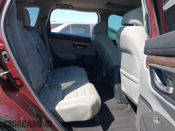 2018 Honda CR-V EX with VIN 7FARW1H59JE047451, listed as a IAAI auction lot 42031919 with 52,635 mi miles. Bid and sale history available at carsss.com. Image 8.