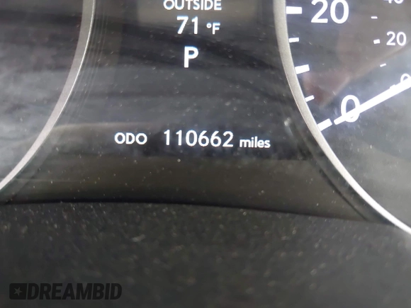 2013 Lexus ES 300h with VIN JTHBW1GG4D2001466, listed as a IAAI auction lot 41812800 with 110,662 mi miles and . Bid and sale history available at DreamBid. Image 15.