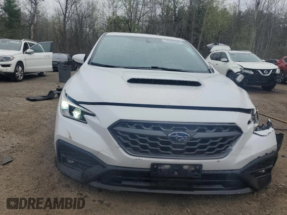 2022 Subaru WRX Limited with VIN JF1VBAL68N9005557, listed as a Copart auction lot 54220445 with 63,016 mi miles and Salvage title. Bid and sale history available at DreamBid. Image 5.