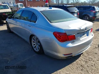 2010 BMW 7 Series 750Li xDrive with VIN WBAKC8C55AC430349, listed as a IAAI auction lot 41004254 with 153,747 mi miles and . Bid and sale history available at DreamBid. Image 3.