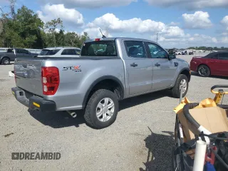 2020 Ford Ranger XL with VIN 1FTER4FH9LLA21416, listed as a Copart auction lot 80561534 with 34,385 mi miles and Salvage title. Bid and sale history available at DreamBid. Image 3.