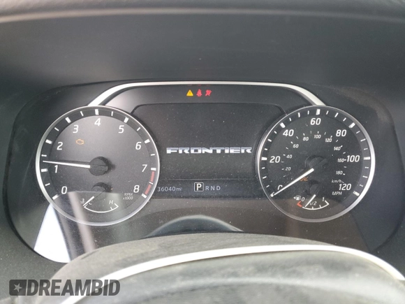 2023 Nissan Frontier S z VIN 1N6ED1CL7PN659984, wystawiony jako Copart lot #53847755 z przebiegiem 36 040 mil mil oraz Czysty tytuł • Clean title. Historia ofert i sprzedaży dostępna na DreamBid. Obrazek 9.