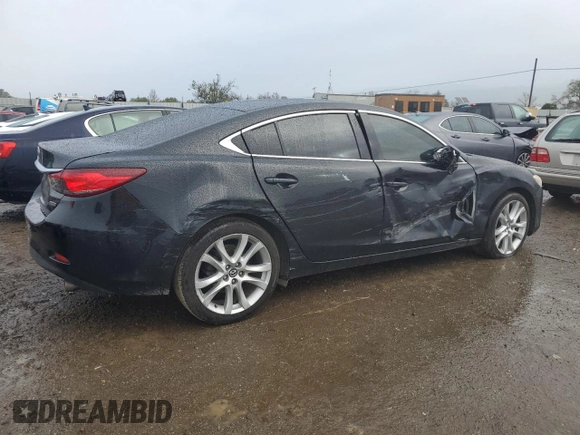 2014 Mazda Mazda6 i Touring with VIN JM1GJ1T64E1122945, listed as a Copart auction lot 49297615 with 185,243 mi miles and Salvage Title. Bid and sale history available at carsss.com. Image 3.