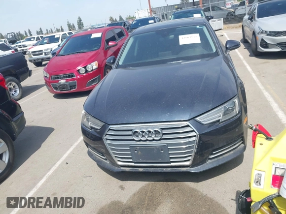 2017 Audi A4 Premium with VIN WAUGNAF47HN001156, listed as a IAAI auction lot 42163537 with 72,771 mi miles. Bid and sale history available at carsss.com. Image 12.