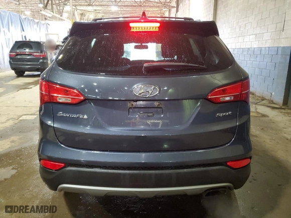 2014 Hyundai Santa Fe Sport with VIN 5XYZU3LBXEG229023, listed as a Copart auction lot 51828395 with 203,233 mi miles and Clean Title. Bid and sale history available at carsss.com. Image 6.