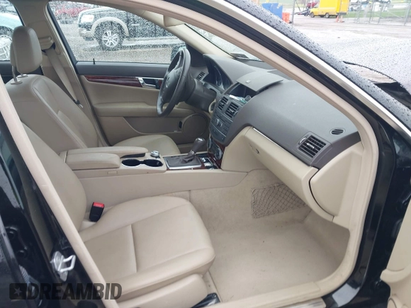 2011 Mercedes-Benz C-Class C 300 Sport with VIN WDDGF8BBXBR160983, listed as a IAAI auction lot 41996335 with 63,846 mi miles. Bid and sale history available at carsss.com. Image 5.
