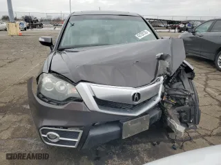 2010 Acura RDX Tech Pkg with VIN 5J8TB2H52AA000565, listed as a Copart auction lot 43120135 with 135,203 mi miles and Salvage Title. Bid and sale history available at carsss.com. Image 5.
