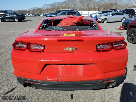 2023 Chevrolet Camaro 1LT with VIN 1G1FB1RX2P0159020, listed as a Copart auction lot 52910585 with 0 mi miles and Salvage Title. Bid and sale history available at carsss.com. Image 6.