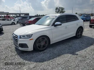 2019 Audi SQ5 Premium Plus z VIN WA1B4AFY8K2078401, wystawiony jako Copart lot #59266535 z przebiegiem 85 853 mil mil oraz Tytuł czysty. Historia ofert i sprzedaży dostępna na DreamBid. Obrazek 1.