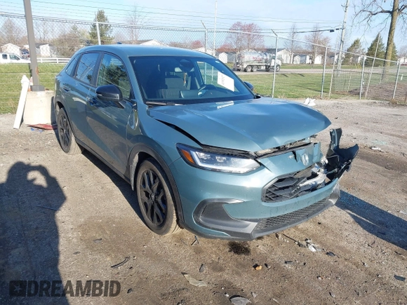 2024 Honda HR-V Sport z VIN 3CZRZ2H59RM757654, wystawiony jako IAAI lot #41992927 z przebiegiem 20 486 mil mil oraz . Historia ofert i sprzedaży dostępna na DreamBid. Obrazek 1.