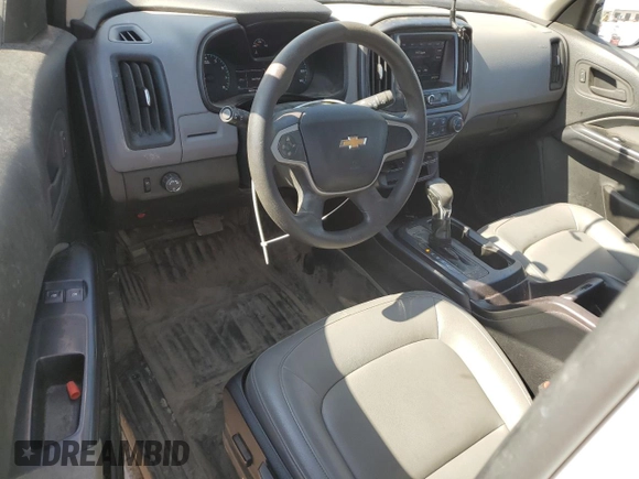 2022 Chevrolet Colorado 2WD Work Truck with VIN 1GCHSBEA8N1124559, listed as a Copart auction lot 53665555 with 69,963 mi miles and Salvage title. Bid and sale history available at DreamBid. Image 8.