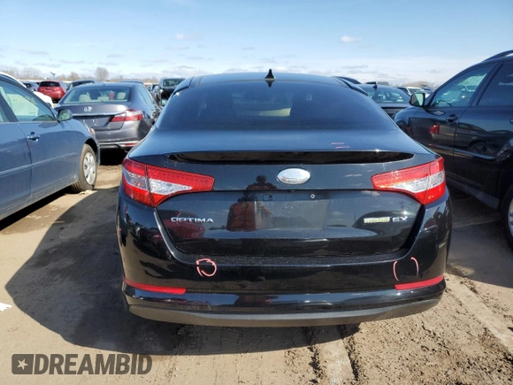 2013 Kia Optima Hybrid EX with VIN KNAGM4AD4D5054421, listed as a Copart auction lot 50776945 with 137,452 mi miles and Salvage Title. Bid and sale history available at carsss.com. Image 6.
