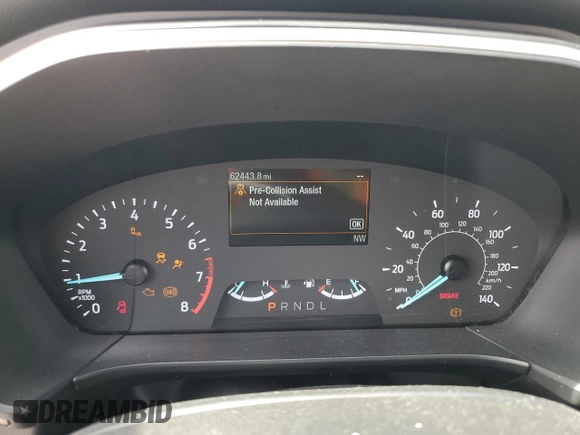 2022 Ford Escape SE with VIN 1FMCU9G60NUA33012, listed as a Copart auction lot 54933255 with 62,443 mi miles and Salvage title. Bid and sale history available at DreamBid. Image 9.