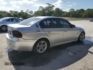 2008 BMW 3 Series 328i with VIN WBAVA37508NL53940, listed as a Copart auction lot 60837095 with 159,811 mi miles and Salvage title. Bid and sale history available at DreamBid. Image 3.