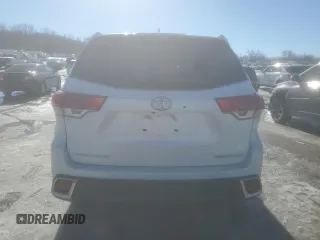 2018 Toyota Highlander Limited with VIN 5TDDZRFH2JS905959, listed as a Copart auction lot 89120965 with 75,621 mi miles and Salvage title. Bid and sale history available at DreamBid. Image 6.