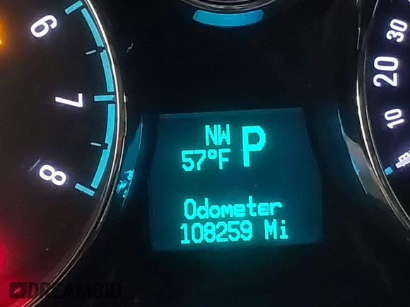 2015 Chevrolet Captiva Sport LTZ with VIN 3GNAL4EK3FS524586, listed as a IAAI auction lot 41859537 with 108,259 mi miles and . Bid and sale history available at DreamBid. Image 16.