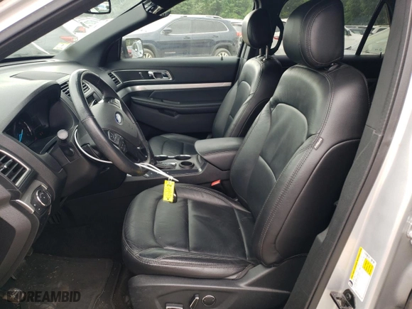 2017 Ford Explorer XLT with VIN 1FM5K7D82HGE22973, listed as a Copart auction lot 64061274 with 117,480 mi miles and Salvage Title. Bid and sale history available at carsss.com. Image 7.