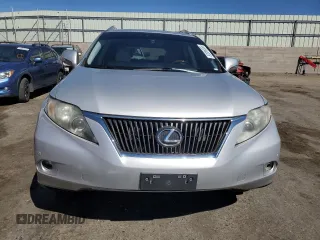 2010 Lexus RX 350 with VIN 2T2ZK1BA6AC010077, listed as a Copart auction lot 52086655 with 160,041 mi miles and Salvage Title. Bid and sale history available at DreamBid. Image 5.