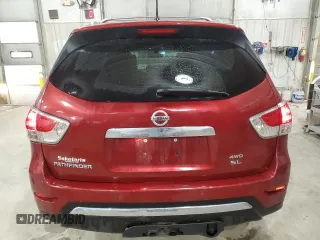 2014 Nissan Pathfinder SL with VIN 5N1AR2MM5EC621187, listed as a Copart auction lot 53476935 with 226,353 mi miles and Salvage Title. Bid and sale history available at carsss.com. Image 6.