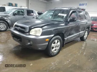 2005 Hyundai Santa Fe GLS with VIN KM8SC13E75U943561, listed as a Copart auction lot 45526195 with 98,640 mi miles and Salvage Title. Bid and sale history available at carsss.com. Image 1.