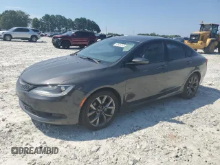 2015 Chrysler 200 S with VIN 1C3CCCBB9FN534392, listed as a Copart auction lot 63606725 with 175,280 mi miles and Clean title. Bid and sale history available at DreamBid. Image 1.
