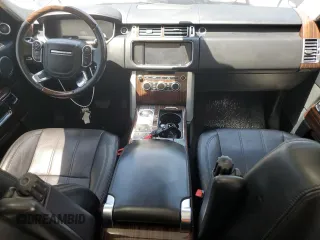 2015 Land Rover Range Rover HSE z VIN SALGS2VF9FA207533, wystawiony jako Copart lot #57493925 z przebiegiem 42 765 mil mil oraz Tytuł czysty. Historia ofert i sprzedaży dostępna na DreamBid. Obrazek 8.