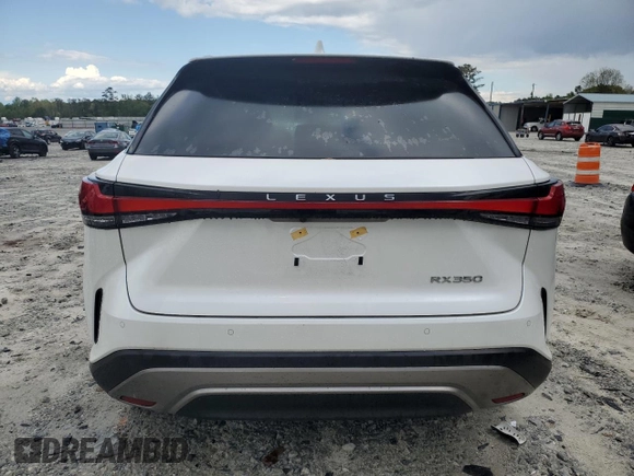 2024 Lexus RX 350 z VIN 2T2BAMBAXRC039079, wystawiony jako Copart lot #52782675 z przebiegiem 11 150 mil mil oraz Szkoda całkowita • Salvage title. Historia ofert i sprzedaży dostępna na DreamBid. Obrazek 6.