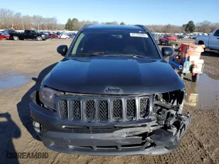 2017 Jeep Compass High Altitude with VIN 1C4NJDEB2HD177836, listed as a Copart auction lot 87759505 with 156,687 mi miles and Salvage Title. Bid and sale history available at carsss.com. Image 5.