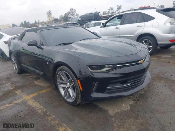2017 Chevrolet Camaro 1LT with VIN 1G1FB3DX4H0120742, listed as a IAAI auction lot 41721115 with 111,578 mi miles. Bid and sale history available at carsss.com. Image 1.