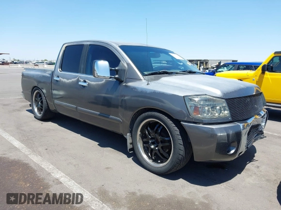 2004 Nissan Titan LE with VIN 1N6AA07A14N541998, listed as a IAAI auction lot 42304039 with 189,533 mi miles and . Bid and sale history available at DreamBid. Image 1.
