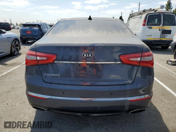 2014 Kia Cadenza Premium with VIN KNALN4D70E5123334, listed as a Copart auction lot 70292344 with 0 mi miles and Clean Title. Bid and sale history available at carsss.com. Image 6.